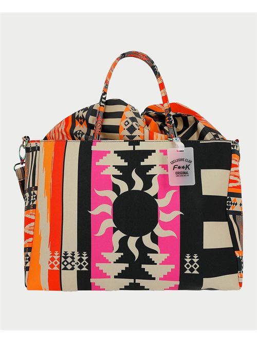 Borsa da mare F**k con tracolla removibile F**K | FA25-A030X06