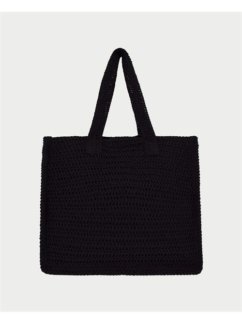 Borsa da mare F**k traforata con logo F**K | FA25-A0555BK