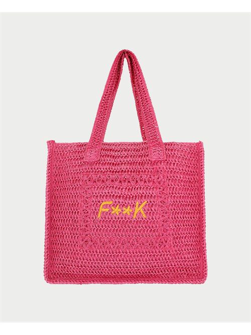 F**k perforated beach bag with logo F**K | FA25-A0555FX
