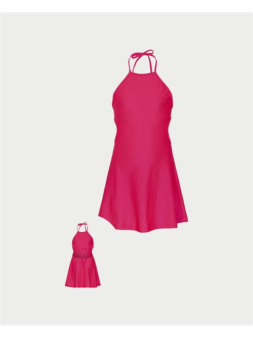 Vestito corto Bambina F**K Fucsia Fluo F**K | FJ25-G5M05DSFF