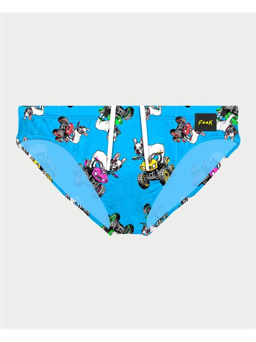Slip mare bambino F**k con stampa fantasia F**K | FJ25-N05SA20X14