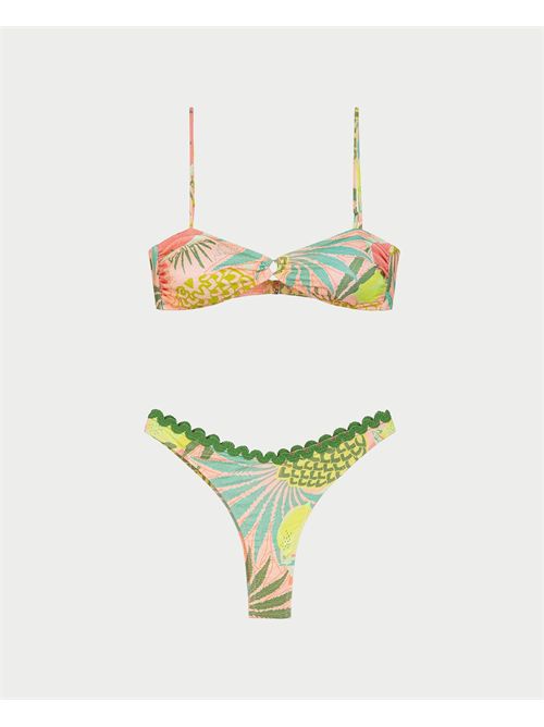 Haut de bikini F**K avec slip américain fixe F**K | FK25-0621X12