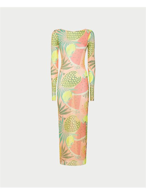 Vestito Lungo Donna F**K in Fantasia F**K | FK25-0630X12
