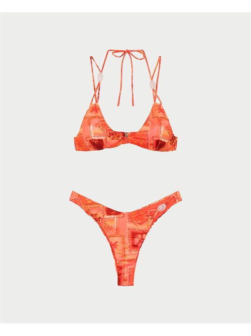Bikini due pezzi donna F**K a fantasia F**K | FK25-0711X16