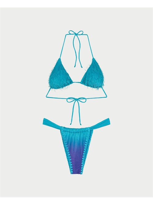 Bikini F**K Triangolo con Slip Brasiliano Fisso F**K | FK25-1131X46