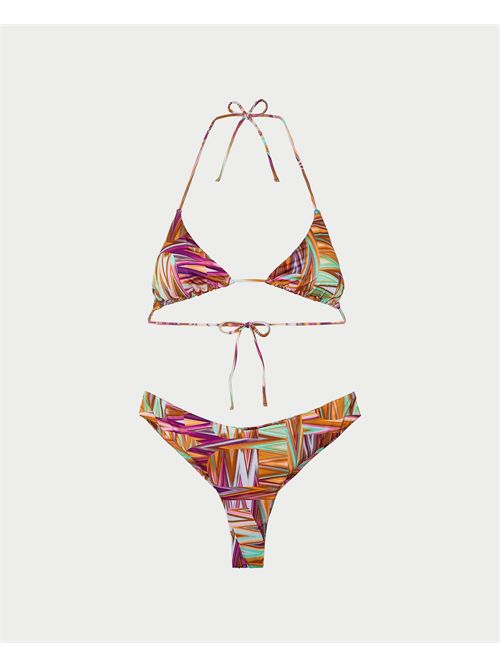 Bikini F**K Triangle avec slip américain fixe F**K | FK25-2114X07