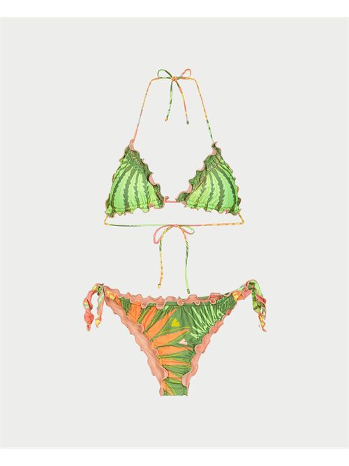 Bikini F**K Triangle avec slip réglable F**K | FK25-2208X14