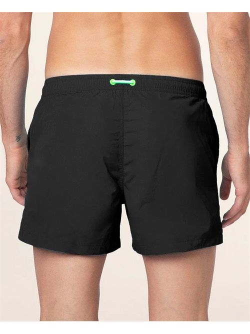 Costume da mare F**k con logo F**K | FK25-M01BU05BK