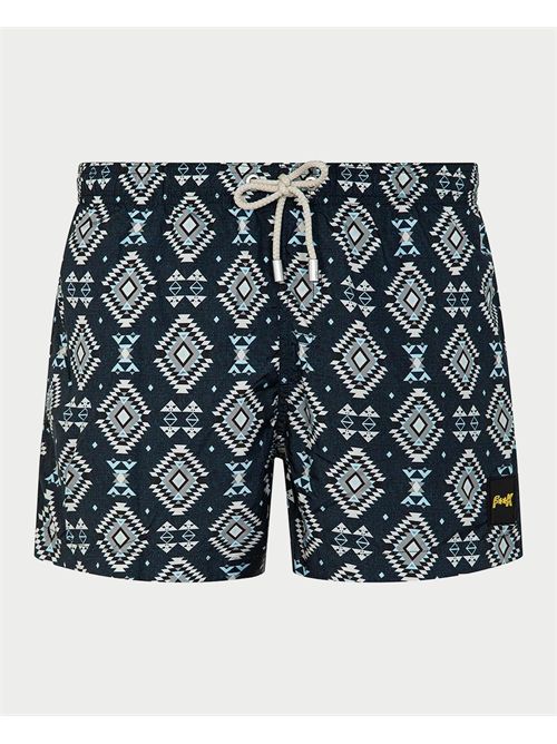 Costume uomo F**k con fantasia astratta F**K | FK25-M02BA31X05