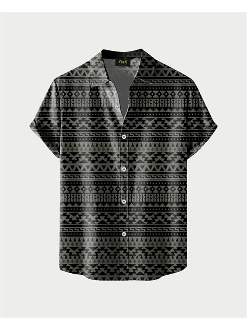Men's F**k Viscose Shirt F**K | FK25-M02CP60X08