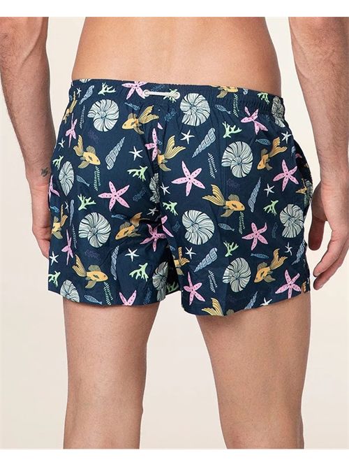 Boxer mare uomo F**k con fantasia marina F**K | FK25-M04BA31X01