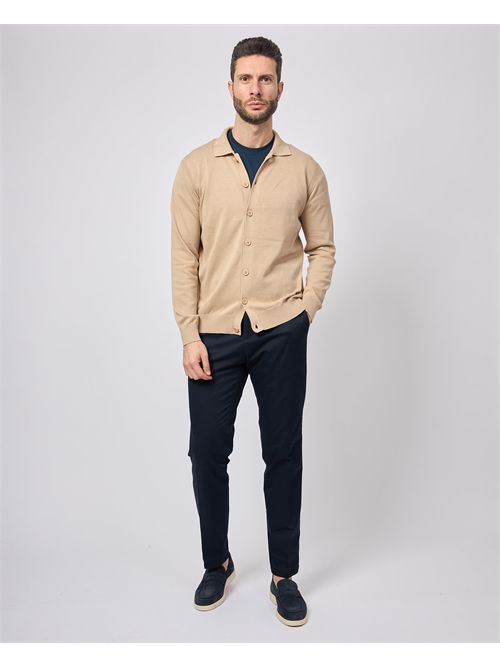 Cardigan uomo Gazzarrini con bottoni GAZZARRINI | ME514BEIGE