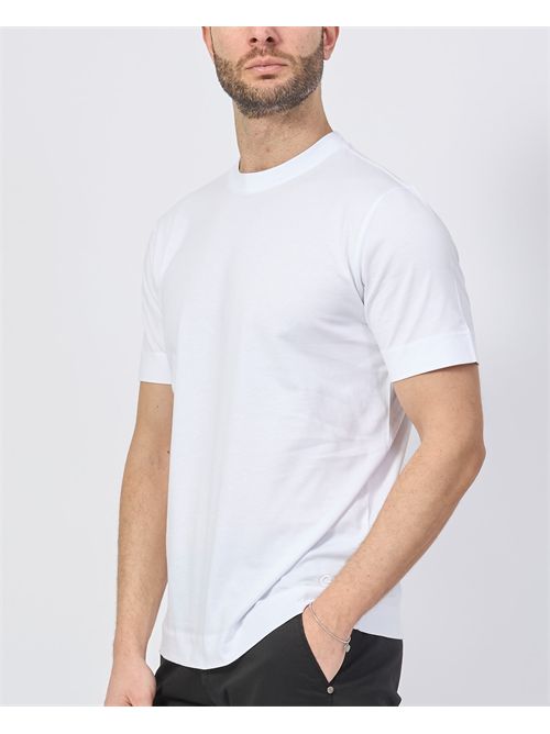 Gazzarrini basic crew neck men's t-shirt GAZZARRINI | TE205BIANCO