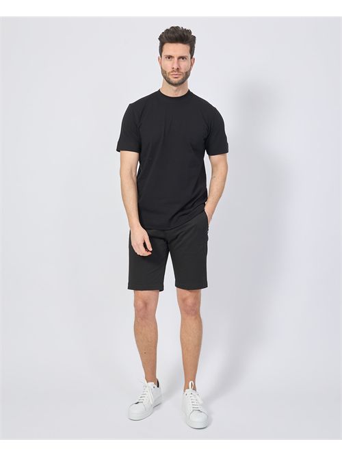 Gazzarrini basic crew neck men's t-shirt GAZZARRINI | TE205NERO