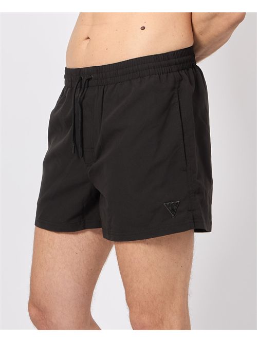 Boxer mare uomo Guess con logo GUESS | F4GT00-WG282JBLK