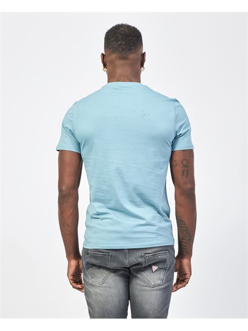 Guess Men's T-Shirt with Small Triangle Logo GUESS | M2YI36-I3Z14G7DV