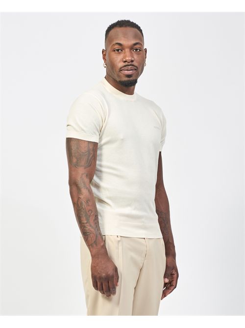Guess men's crewneck t-shirt with ribs GUESS | M4GR05-Z3DN1G047