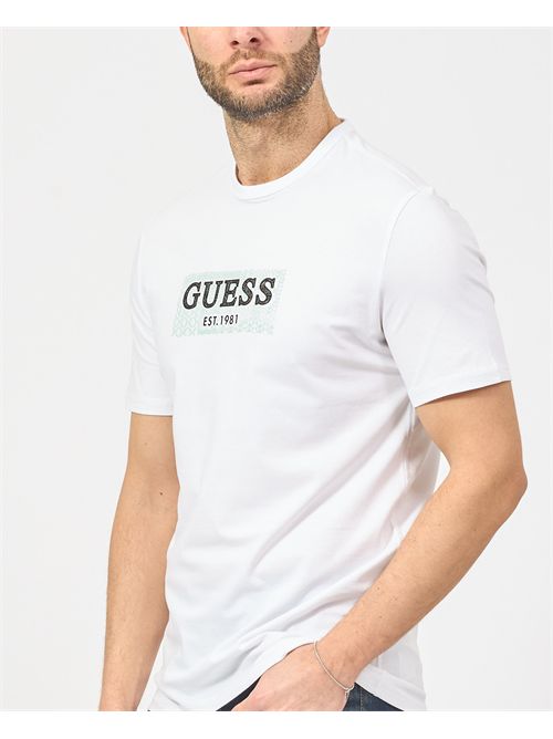 Guess men's T-shirt with front print GUESS | M5GI19-J1314G011