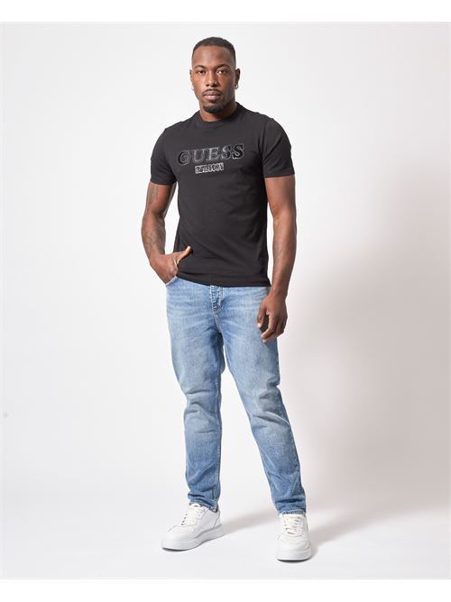 T-shirt Guess avec logo floqué GUESS | M5RI12-J1314JBLK