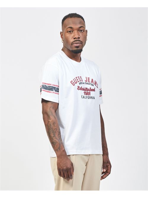 Guess relaxed fit t-shirt in cotton GUESS | M5RI79-K8FQ4G011