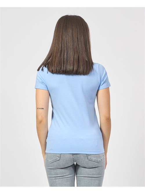 T-shirt girocollo Guess con logo triangolo GUESS | W4YI04-J1314G7CP