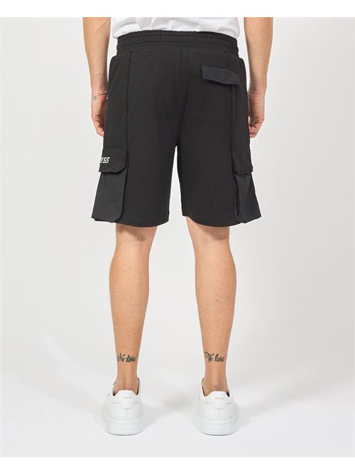 Guess men's Bermuda shorts with side pockets GUESS | Z5GD04-K6ZS1JBLK