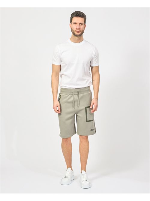 Guess men's Bermuda shorts with logo and zip pocket GUESS | Z5RD02-KCNS0G855