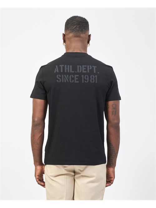 Guess black cotton T-shirt with prints GUESS | Z5RI14-J1314JBLK
