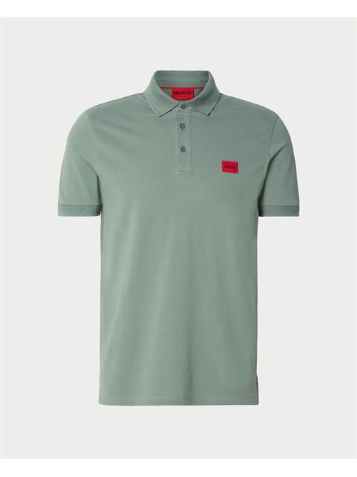 Hugo men's polo shirt in cotton piqué HUGO | 50490770343