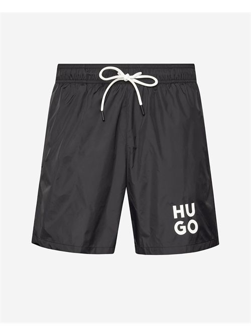 Boxer de bain Hugo avec logo décomposé HUGO | 50510190001