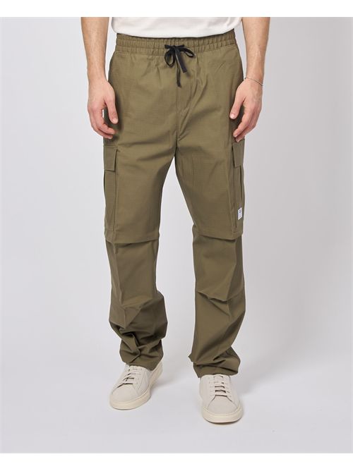 Pantaloni cargo uomo Hugo in cotone lavorato HUGO | 50517923345