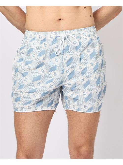 Boxer de bain homme Hugo avec imprimé all-over HUGO | 50533795483