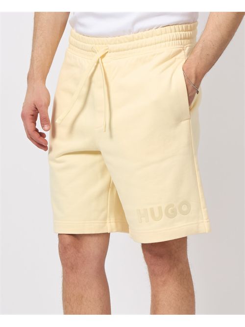 Hugo men's Bermuda shorts in fine knit HUGO | 50535260113