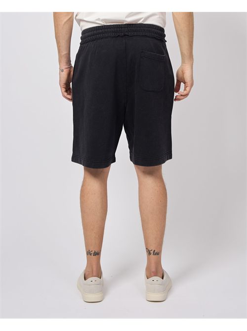 Hugo Men's Bermuda Shorts with Logo on Thigh HUGO | 50535288001