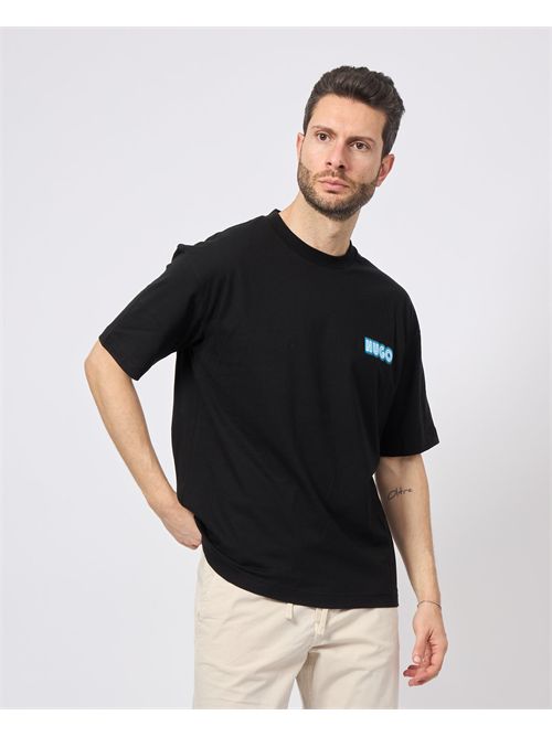 T-shirt uomo Hugo con grafica con logo HUGO | 50538512001