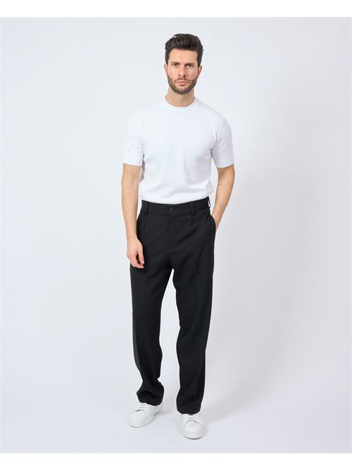 Pantaloni uomo Hugo in twill elasticizzato HUGO | 50538671001