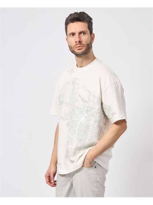 T-shirt oversize Hugo con grafica fosforescente HUGO | 50538955102