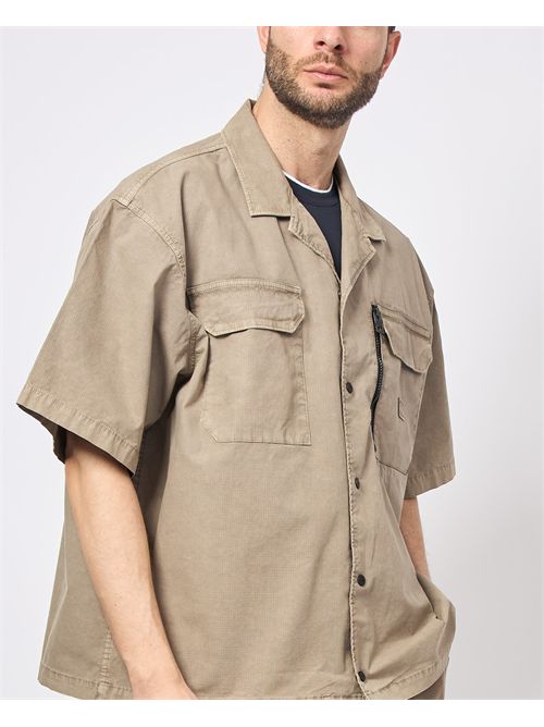 Camicia oversize uomo di Hugo con tasconi HUGO | 50539287219
