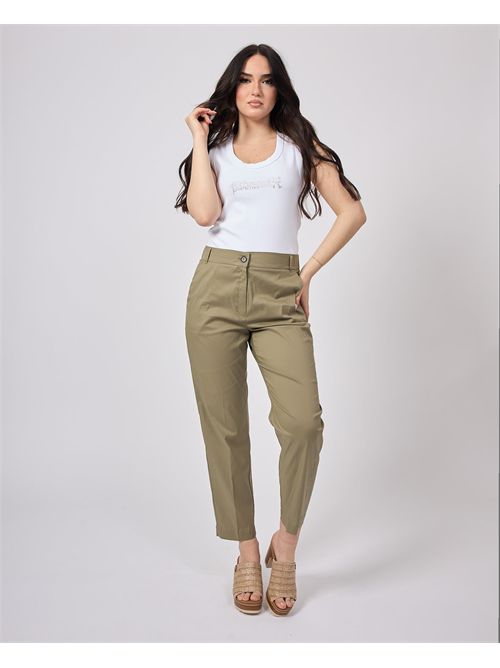 Pantaloni donna Iblues in misto lino iBLUES | FILOVIA003