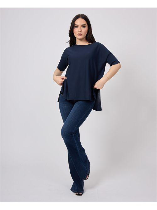 T-shirt asimmetrica Iblues con spacco laterale iBLUES | NOTABLE003