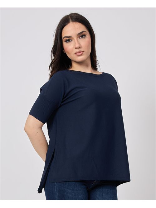 T-shirt asimmetrica Iblues con spacco laterale iBLUES | NOTABLE003