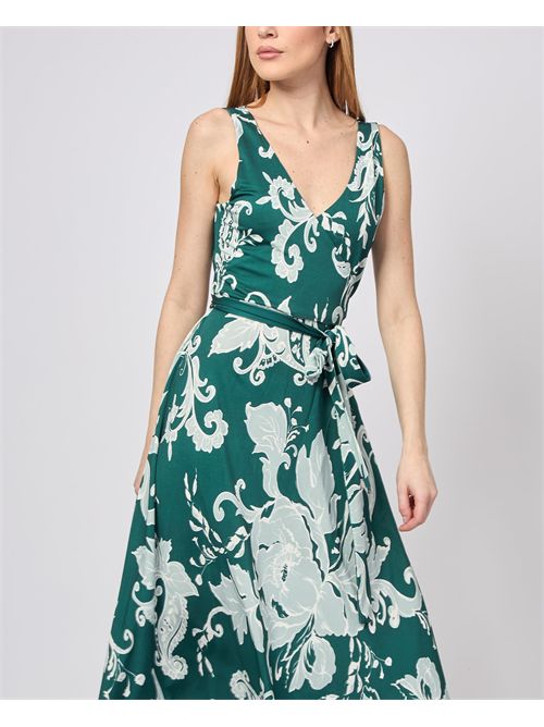 Vestito lungo donna Iblues con cinturino in vita iBLUES | OKRA002
