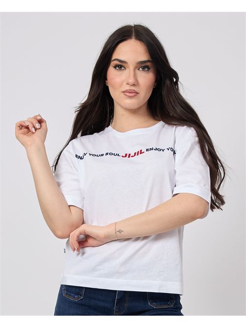 Jijil women's T-shirt with front print JIJIL | TS2290001