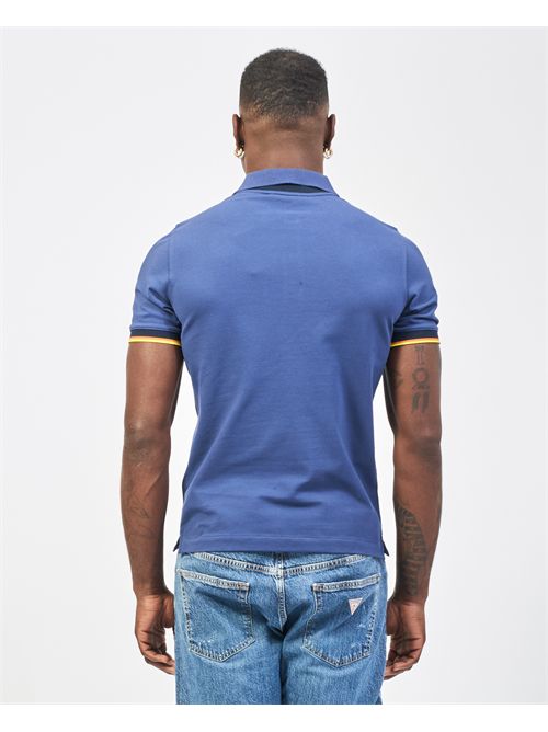 Polo homme Vincent de K-way en piqué de coton K-WAY | K1125BW-VINCENT867