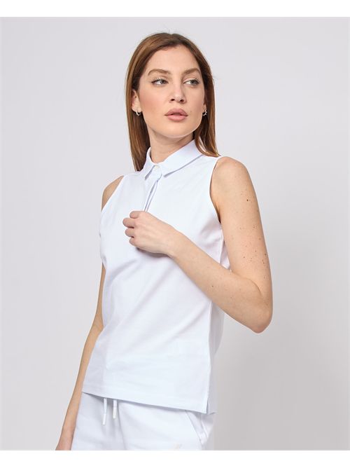 Polo donna Adour di K-way in piquet elasticizzato K-WAY | K1127HW-ADOUR001