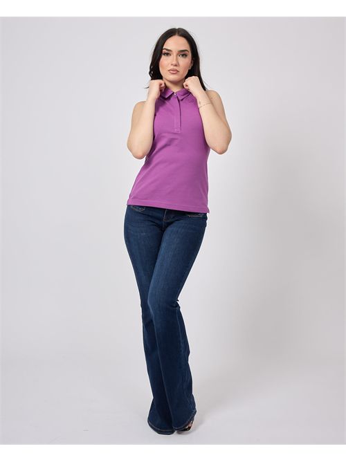 Polo donna Adour di K-way in piquet elasticizzato K-WAY | K1127HW-ADOUR521