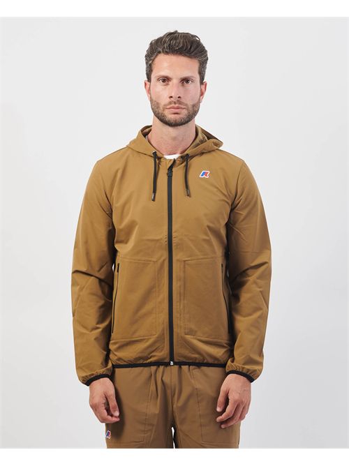 Felpa uomo Joudrain di K-way con cappuccio e logo K-WAY | K2122YW-JOURDAIN045