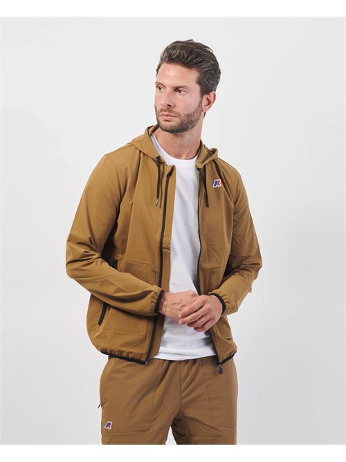 Felpa uomo Joudrain di K-way con cappuccio e logo K-WAY | K2122YW-JOURDAIN045