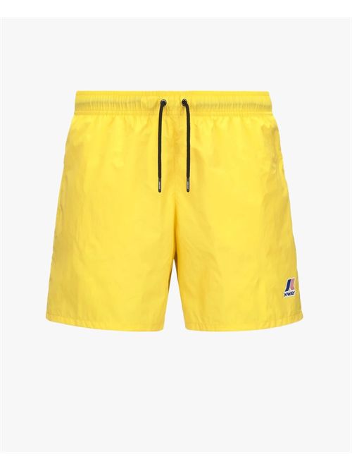 Olivier swim boxer shorts by K-way in ripstop fabric K-WAY | K31357W-OLIVERT05