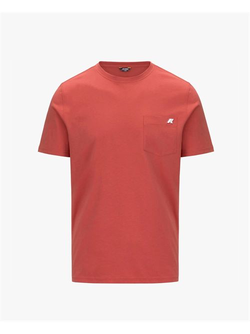 Sigur K-way Men's T-Shirt with Pocket K-WAY | K31368W-SIGUR703